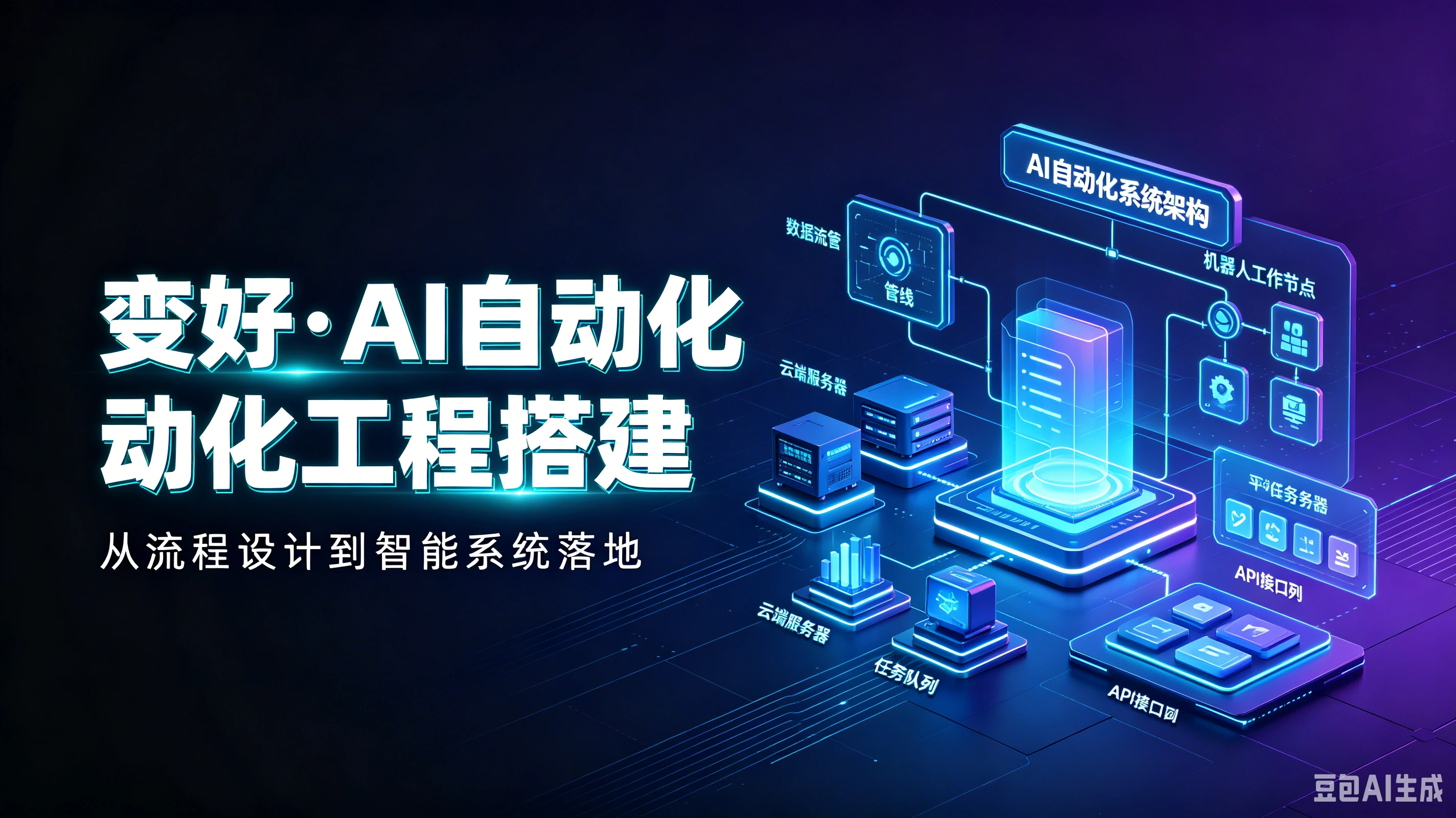 【精】变好·AI自动化工程搭建，从流程设计到智能系统落地