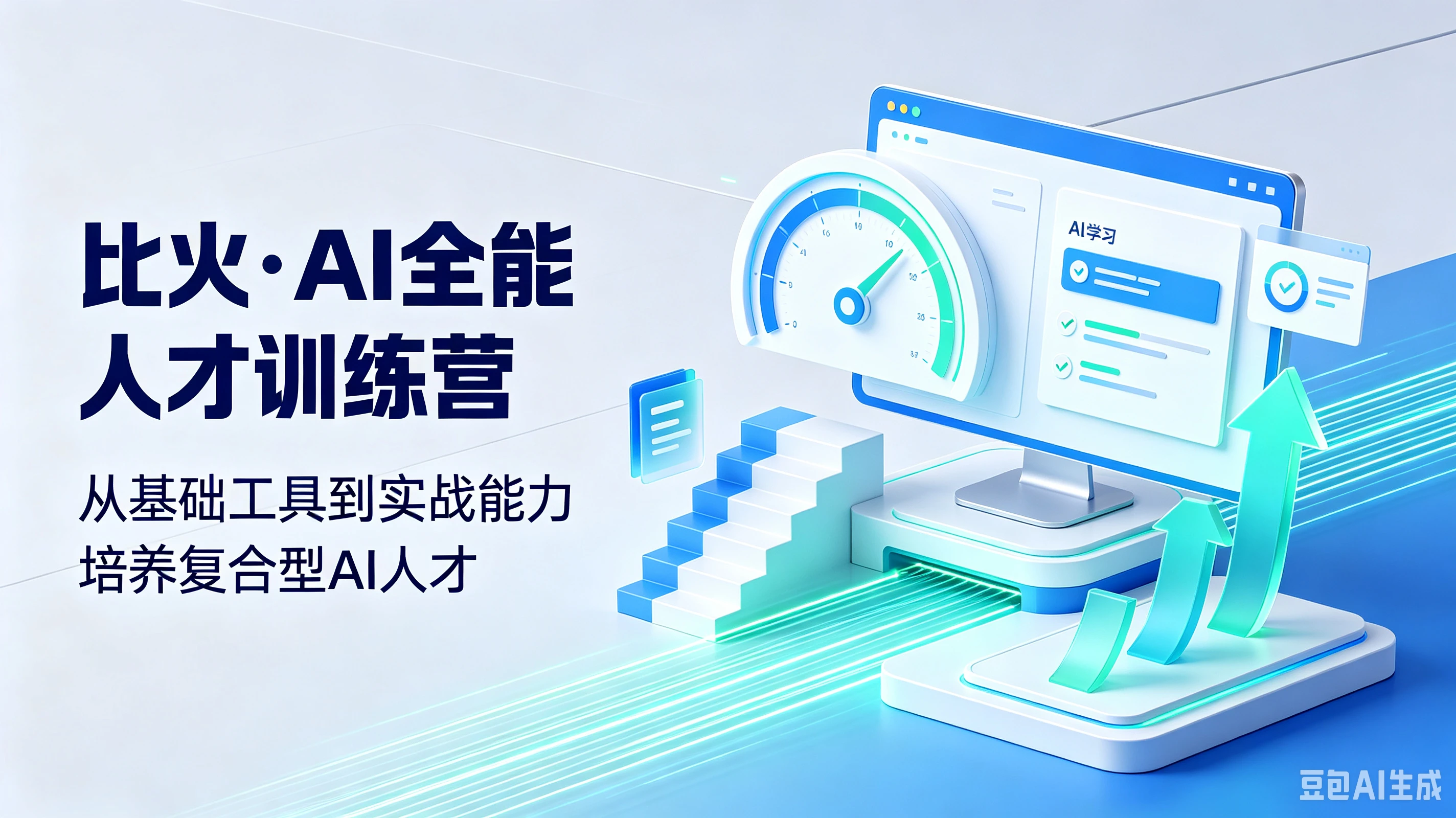 【精】比火·AI全能人才训练营，从基础工具到实战能力，培养复合型AI人才