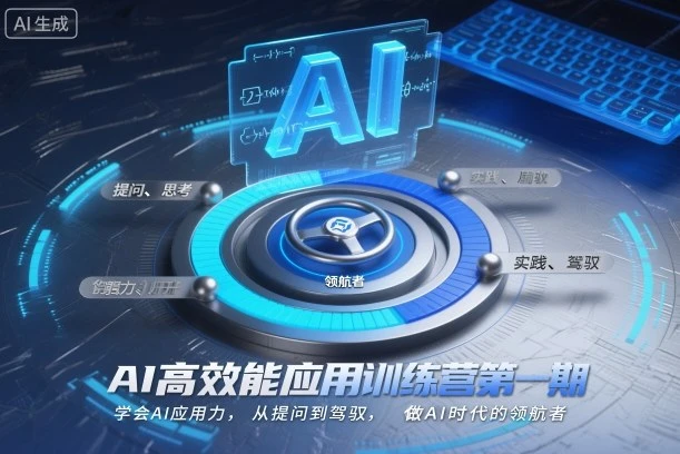 【精】AI高效能应用训练营第一期,学会AI应用力,从提问到驾驭,做AI时代的领航者 【精】AI高效能应用训练营第一期,学会AI应用力,从提问到驾驭,做AI时代的领航者