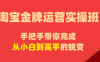 飓风电商·淘宝金牌运营实操班