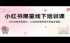 小红书爆量线下培训课：AI与电商深度融合，从选品运营到增长策略全链路