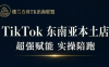 三叔·TikTok东南亚本土店实操(更5月)
