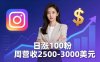 想做数字产品？Sheri亲授：日涨100粉、每周2500至3000美元的营收，Instagram躺着赚