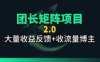 【团长合作2.0】视频矩阵项目_招发手矩阵+剪辑师，共赢项目【揭秘】