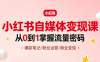 大漂亮·小红书自媒体变现课