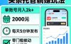 头条托管躺賺玩法，单账号月入2k+，每天5分钟发布即可，零门槛被动收益项目【揭秘】