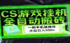 CSGO游戏挂机捡漏搬砖，超稳定的项目，带领1000+小白实现日入500+