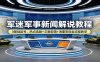 军迷军事新闻解说教程：0基础起号，热点选题+文案剪辑+消重变现全流程教学