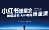 戴小胖·小红书爆量会3月27-29号广州线下课(音频+字幕)