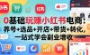 0基础玩赚小红书电商：养号+选品+开店+带货+转化，一站式学会副业增收
