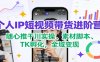 个人IP短视频带货进阶营：随心推千川实操、素材脚本、TK孵化，全域变现