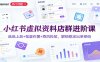 小红书虚拟资料店群进阶课：选品上品+批量作图+乘风投放，解锁稳定出单密码