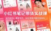 小红书笔记带货实战课：起号养号，爆款创作，轻松掌握流量变现密码
