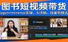 图书短视频带货：Heygen+minimax实操，AI洗稿 ，批量剪辑出单