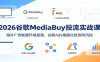 2026谷歌MediaBuy投流实战课：海外广告联盟环境搭建，谷歌Ads精细化投放防风控