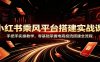 小红书乘风平台搭建实战课：手把手实操教学，零基础掌握电商投流搭建全流程